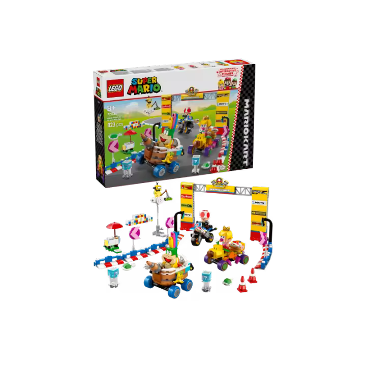 LEGO Super Mario 72036 Mario Kart: Set Bebé Peach y Grand Prix contiene 823 piezas - edad 8+ años 25L72036 - 1