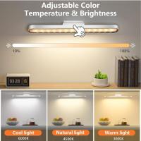 Luz LED magnética para Cocina, Luz recargable por USB, Luz magnética, lámpara de escritorio con brillo ajustable - details 2