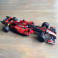 Bloques De Construcción Técnicos F1 2021 Mod F488 GTE "AF Corse #51" Juguete De Bloques De Crea Tu Propio Modelo De Carreras De Fórmula 1 Dificultad Alta Para Adultos - details 8