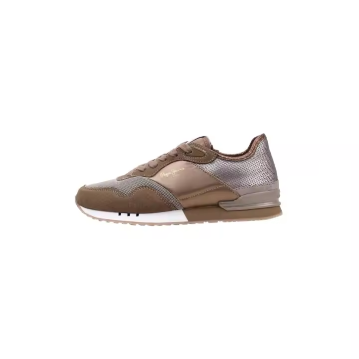 Pepe Jeans LONDON W SEQUINS Deportivas Planas Mujer Marrón - 1