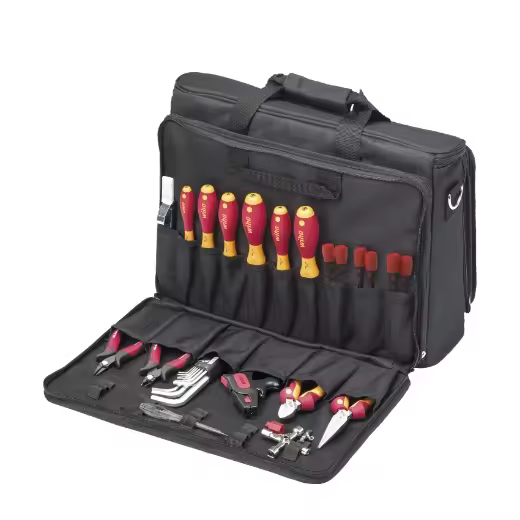 Wiha Juego de herramientas para técnicos de servicio en surtido, de 31 unid. incl. bolsa (43879) - 1