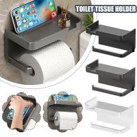 Soporte De Papel Toalla De Baño Montado En La Pared Antirrosa Plástico Grueso Almacenamiento Estante Para Cocina Y Baño - details 1