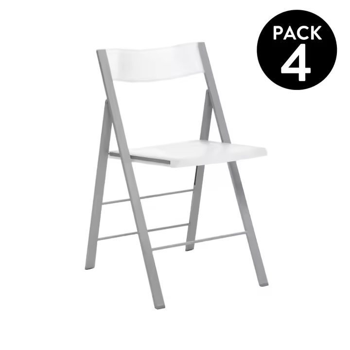 Pack 4 sillas plegables Pisa - 1