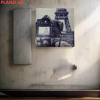 MEJORADA Cartel Metálico Retro – Placa de Metal Vintage con Diseño de Vehículos Clásicos – Decoración para Bar, Garaje, Hogar, Oficina – 29.6x29.6cm - details 9