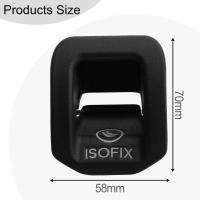 Cubierta De Montaje Isofix Para Asiento Infantil Trasero Para Mercedes a CLA GLA Clase W176 Accesorios De Interior Automotriz - details 8