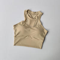 Sujetador Deportivo Para Mujer Sexy Con Aros En Malla De Secado Rápido Conjunto De Chaleco De Yoga Deporte Exterior - details 5