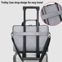 Estuche De Lujo Para Portátil Universal Acolchado Y Antigolpes Capacidad Grande Bolso De Hombro Ultrafino Estilo Negocios Y Moda - details 2