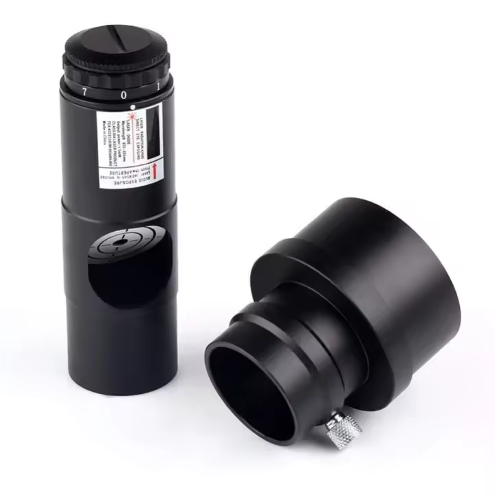 Telescopio láser colimador de 1,25 Pulgadas, Calibrador with Adaptador de 2 'para Reflector Newtonian Telescope Colimación - 1