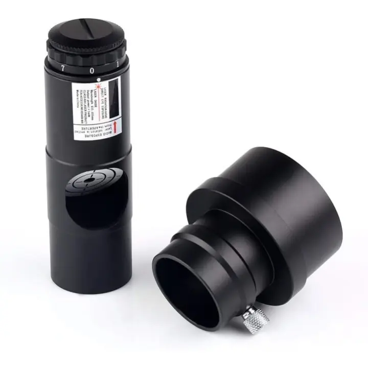 Telescopio láser colimador de 1,25 Pulgadas, Calibrador with Adaptador de 2 'para Reflector Newtonian Telescope Colimación - 1