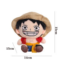 Figura De Anime One Piece 20cm Zoro Luffy Chopper Peluche Juguetes Lindos Muñeco De Peluche Colgante Para Niños Regalos De Navidad - details 5