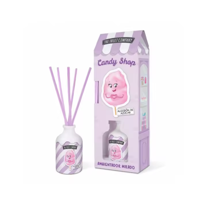 Ambientador Mikado Algodón de Azúcar TFC 40ml Fruit Company Candy Shop - 1