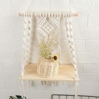 Tapiz de macramé, tapicería Bohemia Tejida, Tapiz de macramé único para decoración de Bodas en el hogar - details 0