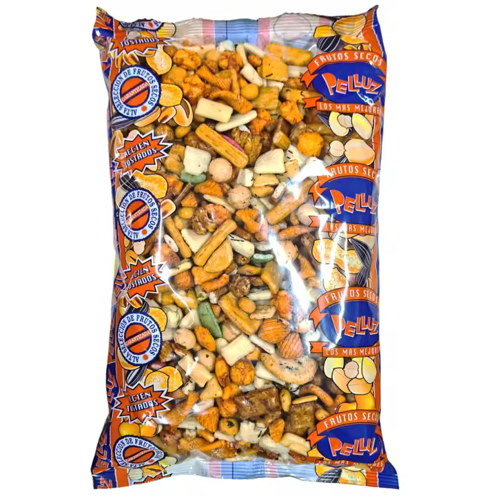 Aperitivo Japonés de Frutos Secos 1 Kg - Delicioso snack para disfrutar - Pelluz - 1