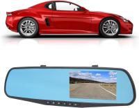 Cámara de tablero dual, Cámara de tablero con Espejo de 4,3 pulgadas 1080P HD Monitor de estacionamiento antideslabrante - details 1