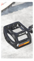 Pedal De Bicicleta BOLANY De Aleación De Aluminio Reflectante Antideslizante Con 11 Uñas Ultraligero De 2 Rodamientos Para MTB Y Ciclismo - details 5