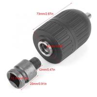 Chorro De Taladro Sin Llave 2-13mm 1/2" 20unf Auto-tightening Adaptador De Taladro Para Conversión De Llave De Impacto 1/2-20unf - details 3
