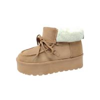 Eva Zorteon- Botas de nieve con cordones para mujer, botines plataforma. Marca HD. - details 4