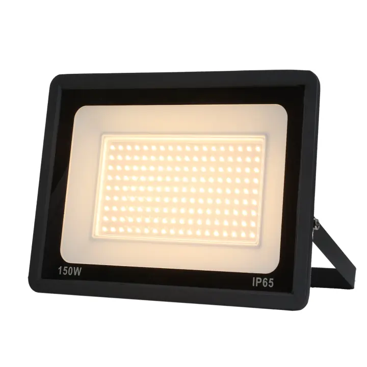 ALPINALUZ Foco Proyector LED Exterior 150W, IP65, Ángulo 120°, Soporte Ajustable, Carcasa de Aluminio para Garajes - 1