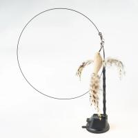 Juguete Interactivo Para Gatos Palillo Manual Libre Juguete De Tejido Para Gatos Juguetes De Vela Con Pájaros Y Plumas Accesorios Para Mascotas - details 9