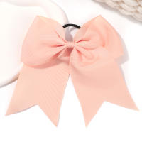 1PC Cinta De Cabello Elástica De 6 Pulgadas Para Niñas Color Sólido Gran Lazo Cinta De Goma Accesorio Para El Cabello Moda Infantil - details 9