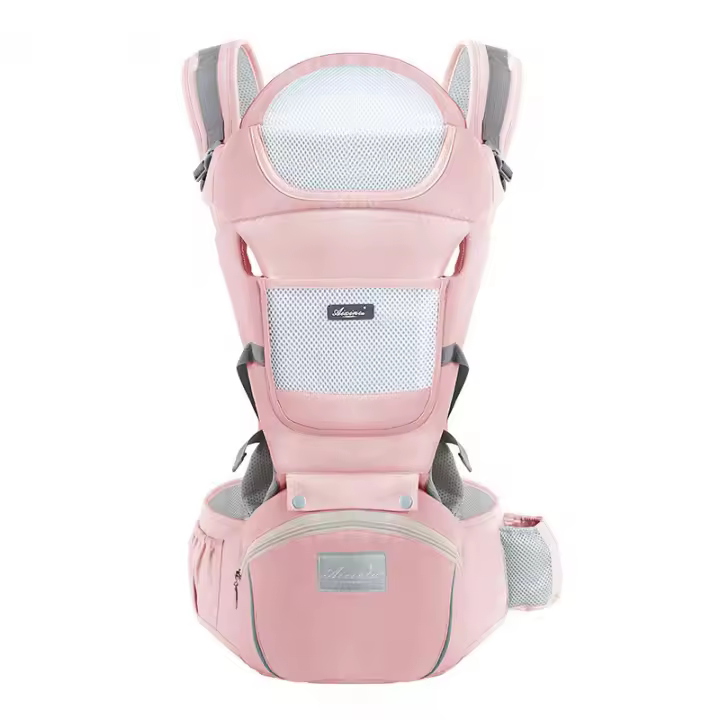Pequeños, Bebés, Padres recien nacidos (7-45 Libras), adecuado para todas las Estaciones Portabebés, versátiles portabebés 9 en 1 with almohadilla lumbar, mochipa portabebés para niños Niños - 1