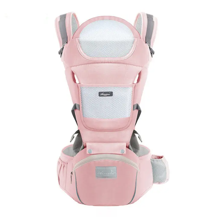 Pequeños, Bebés, Padres recien nacidos (7-45 Libras), adecuado para todas las Estaciones Portabebés, versátiles portabebés 9 en 1 with almohadilla lumbar, mochipa portabebés para niños Niños - 1