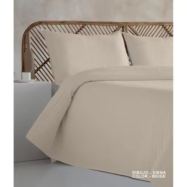 Conjunto Colcha Bouti Polo Polo Liso + 2 Fundas Cojín 50×70 – Ligera y Suave para Verano; Ideal Entretiempos. - 1