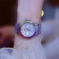 Relojes de mujer Relojes de cuarzo de lujo Reloj de pulsera creativo de moda impermeable - details 8