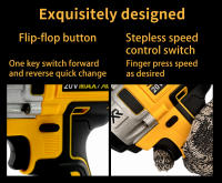 Herramienta Eléctrica DEWALT Destornillador Inalámbrico Con Motor Brushless Torque De 205 N.M Para Batería 20V DCF887 - details 5