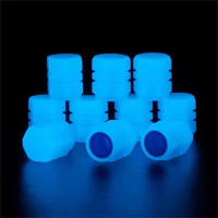 20Pcs Tapones De Válvula De Neumático Luminosos Miniatura Para Coche Bicicleta Fluorescente Brilla Nocturnamente Decoración Para Rueda De Automóvil Y Motocicleta - details 10