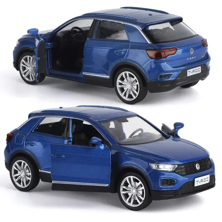 Volkswagen T-ROC Modelo De Coche De Aleación 1:36 Juguete De Metal Para Colección Y Niños Con Retroceso Simulación Vehículo De Metal Sin Batería - 1