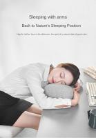 Cojín Portátil Pequeño De Memoria Para Oficina Comida Siesta Viaje Cervical Vertebra Almohada De Espuma 100% Algodón Con Funda De Seda Y Velocidad - details 1