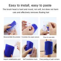 Rascador Y Masajeador Para Gatos Con Aroma a Catnip Herramienta De Limpieza Para Mascotas Tamaño Compacto Para Gatos Y Perros Recién Nacidos - details 7