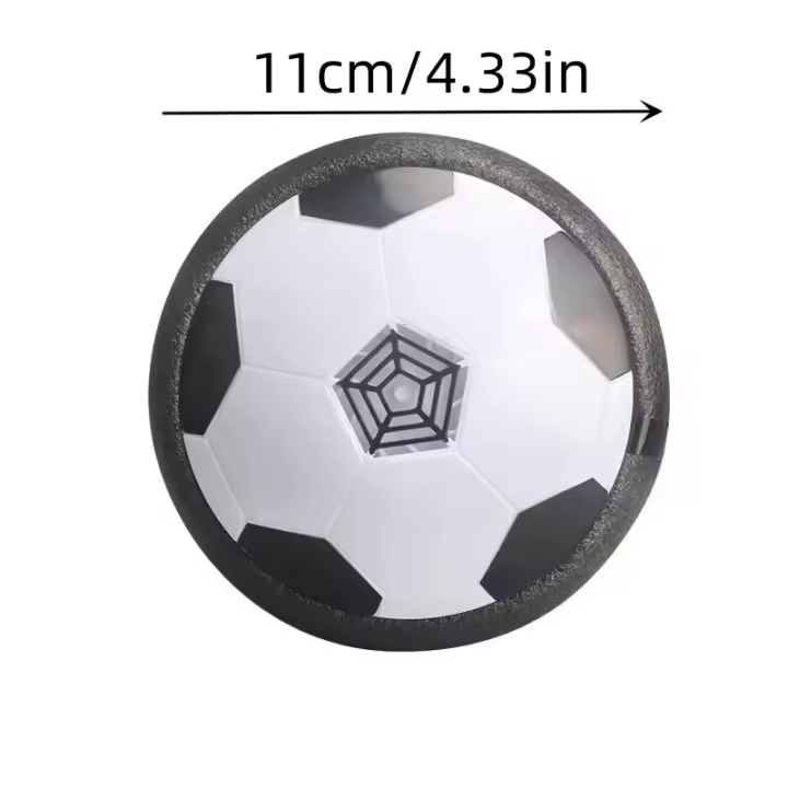 Pelota De Fútbol Flotante Con Almohadilla De Aire Hover LED Para Interiores Y Exteriores Juguete Deportivo Interactivo Regalo De Cumpleaños Para Niños - 1