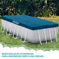 Cobertor INTEX piscina rectangular Prism Frame 400x200 cm - details 4