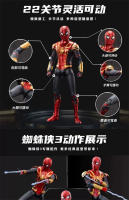 Figura De Acción Spider-Man Super War Big Time ZD Toys Colección ML Avengers Infinity War Iron Spider 2.0 1/10 Para Jóvenes De 14 Años O Más - details 30