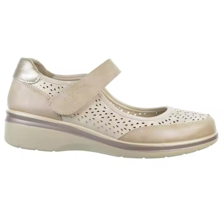 Amarpies 28401 Zapato Confort Sintético Velcro Cuña Mujer - 1