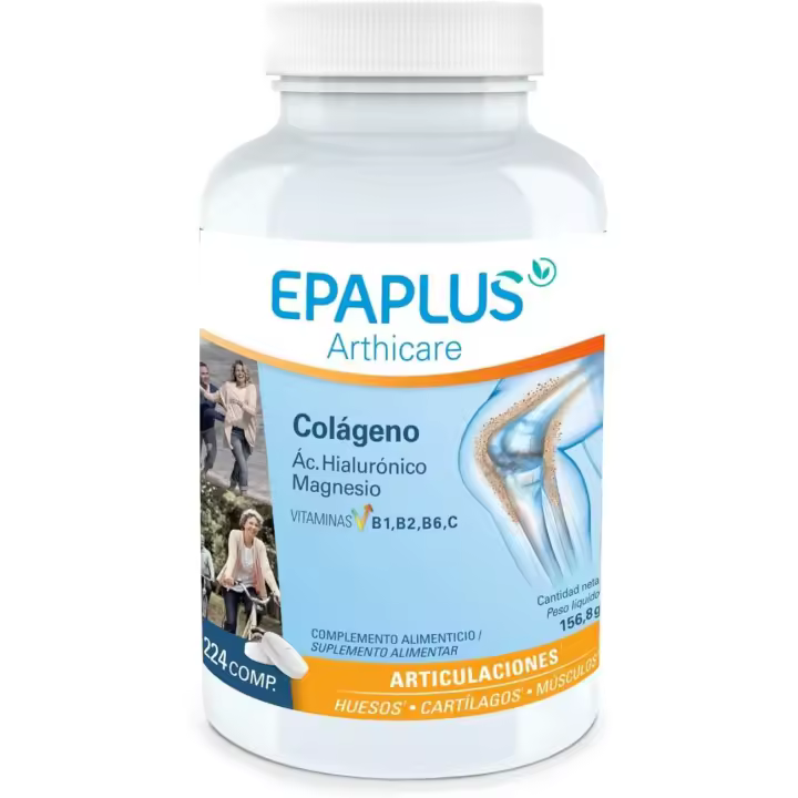 Epaplus Colágeno + Ácido Hialurónico + Magnesio 224 Comp. - 1