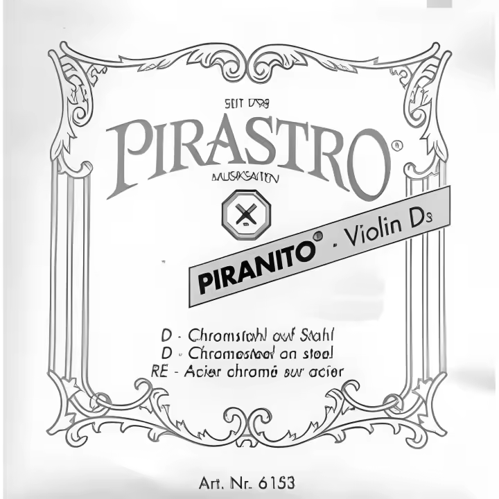 CUERDA VIOLIN-Pirastro (Piranito 615360) (Acero/Cromo) 3ª Medium Violin 1/4 y 1/8 - 1