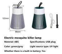 Lampara Eléctrica Repelente De Mosquitos USB 5V Trampa Y Asesina De Insectos Para Dormitorio Y Exteriores Zapper Anti-Mosquitos - details 2