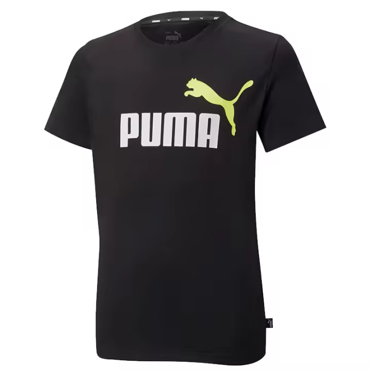 PUMA Camiseta para hombre ESS+2 COL LOGO TEE Negro 684708-51 - 1