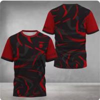 Camiseta De Tenis De Pádel Para Hombres 2024 Transpirable Y Secado Rápido Manga Corta Deporte Al Aire Libre Casual - details 2