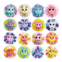 BIZAK - PELUDITOS - Tiny Furries - Son unos suaves amiguitos que caben en la palma de tu mano - Los peluditos tienen más  de 60 reacciones: parpadeo, risita, canto entre otras - Modelos y Colores Aleatorios - Coleccionable - Unisex - Mayores de 4 años - details 0