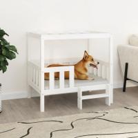 vidaXL Cama para Perros Cachorro Animal Doméstico Color Blanco,  Marrón miel,  Natural y mas - details 0