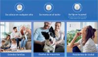 Ezviz E6 Cámara inteligente para el hogar Protección con imágenes de calidad, estilo profesional, resolución 3K, visión 360º  con wifi 2,4 o 5 GHz¹ - details 1