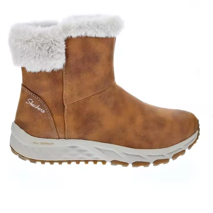 Skechers Botines Mujer Usamarrón - Cómodos y Modernos - 1