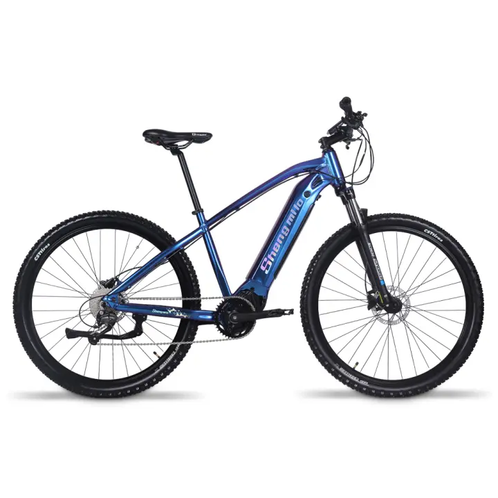 Shengmilo SML-100 Bicicleta Eléctrica Potente 27.5 pulgadas Bicicleta De Montaña 250W Bafang Motor Adulta Ebike 48V14AH LG Batería de Litio Extraíble Hombres E-Bike Pedal assist Velocidades bici electrica Todoterreno MTB - 1