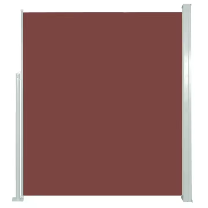 Toldo lateral retrácthil de Jardín marron 160x300 cm - 1