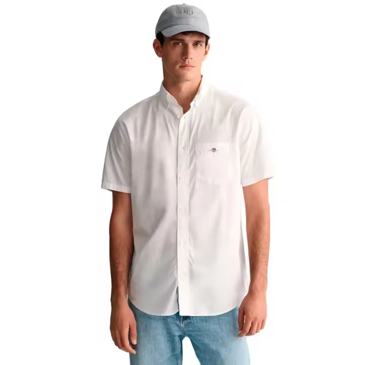 Gant Camisa De Manga Corta Reg Poplin - 1