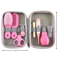 BATHBY Kit de Cuidado e Higiene para Bebé, Estuche Portátil, Cepillo, Tijeras, Lima, Cortauñas, Termómetro, Aspirador Nasal - details 5